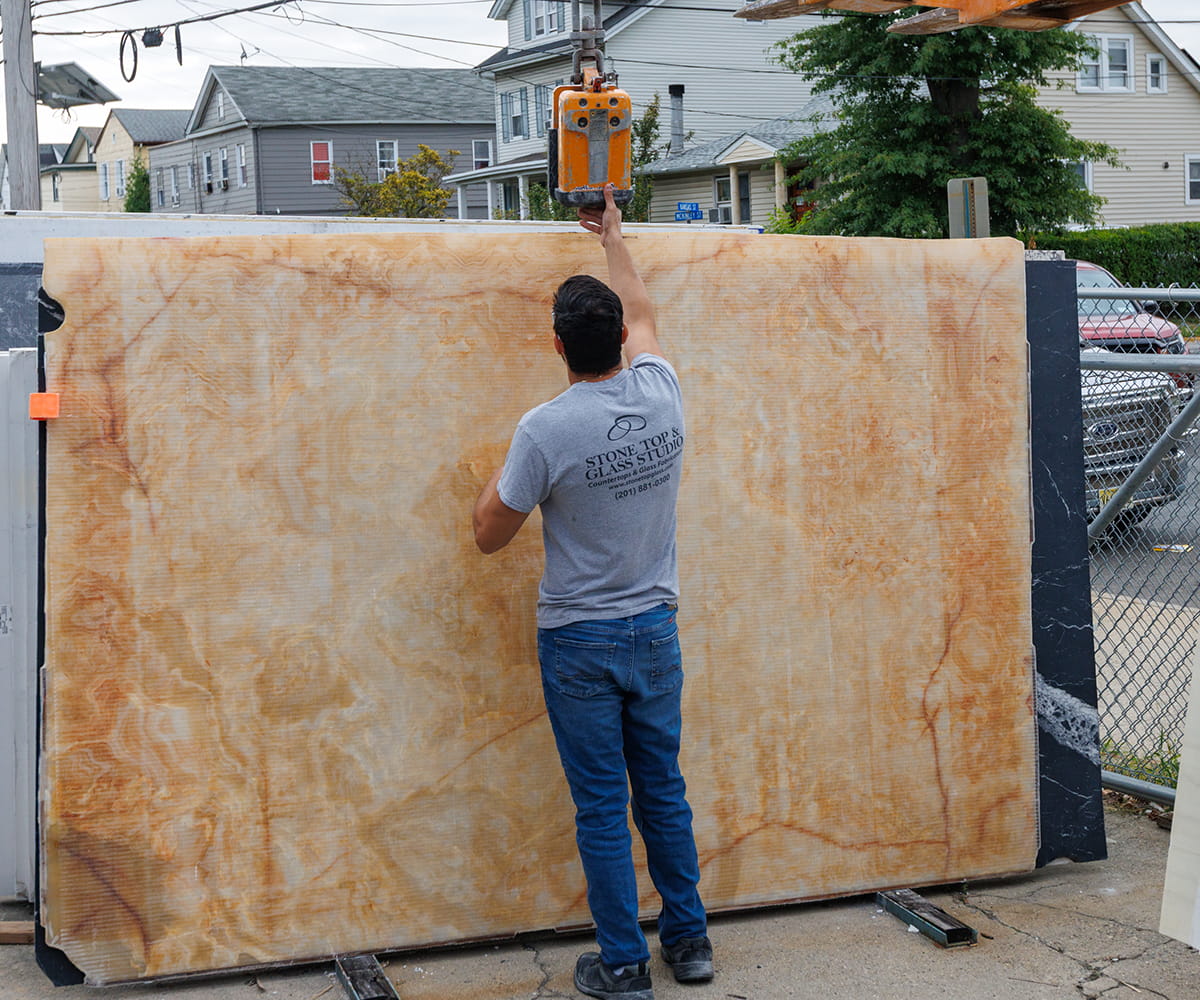 Visit our kitchen and bathroom countertop showroom in Jersey City, New Jersey