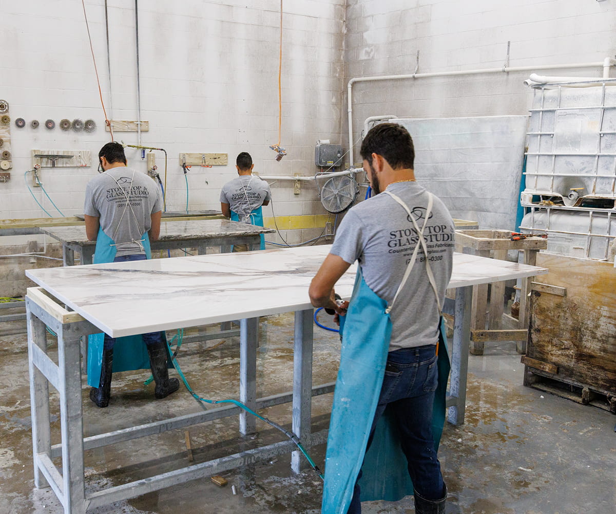 Visit our kitchen and bathroom countertop showroom in Livingston, New Jersey