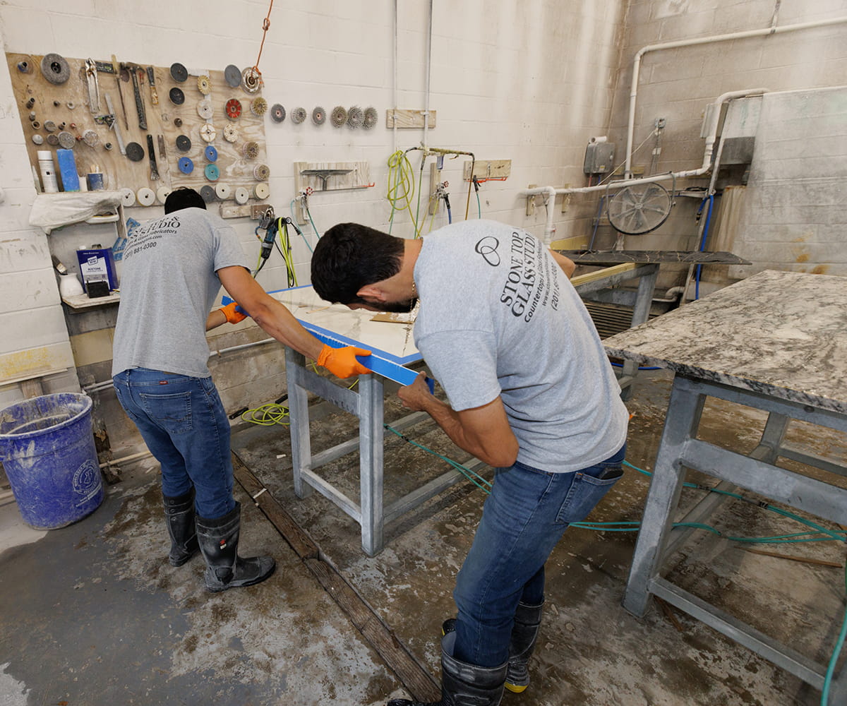 Visit our kitchen and bathroom countertop showroom in Summit, New Jersey