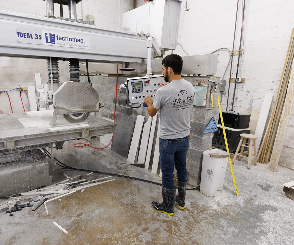 Visit our kitchen and bathroom countertop showroom in Teaneck, New Jersey